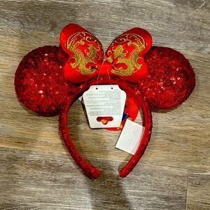 Minnie Mouse 2024 Chinese New Year's ears